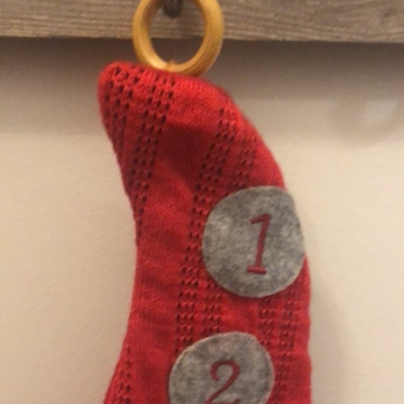 Gnome Christmas Advent Calendar Hanging Holiday Teachers Office Countdown Door - Picture 5 of 6